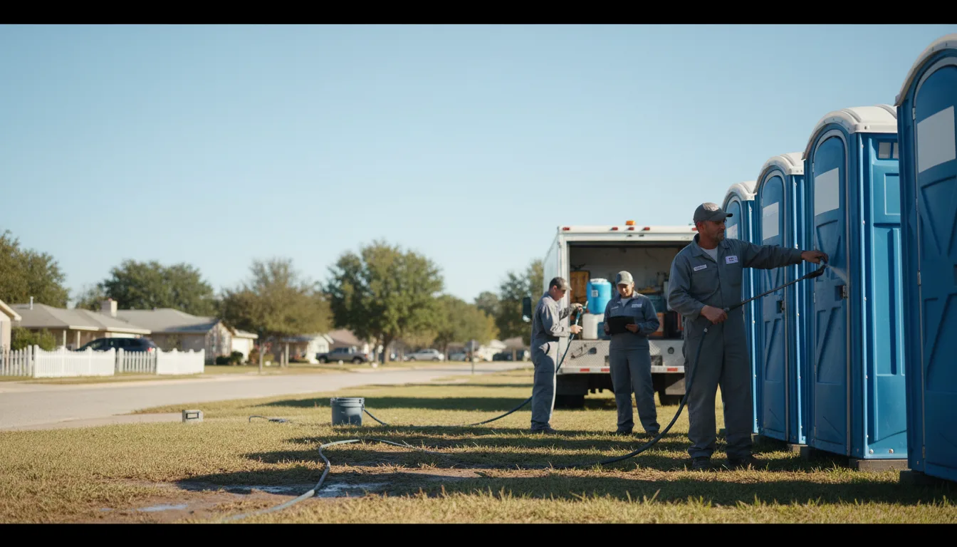 Long-Term Portable Toilet Rental in Angier, NC near me